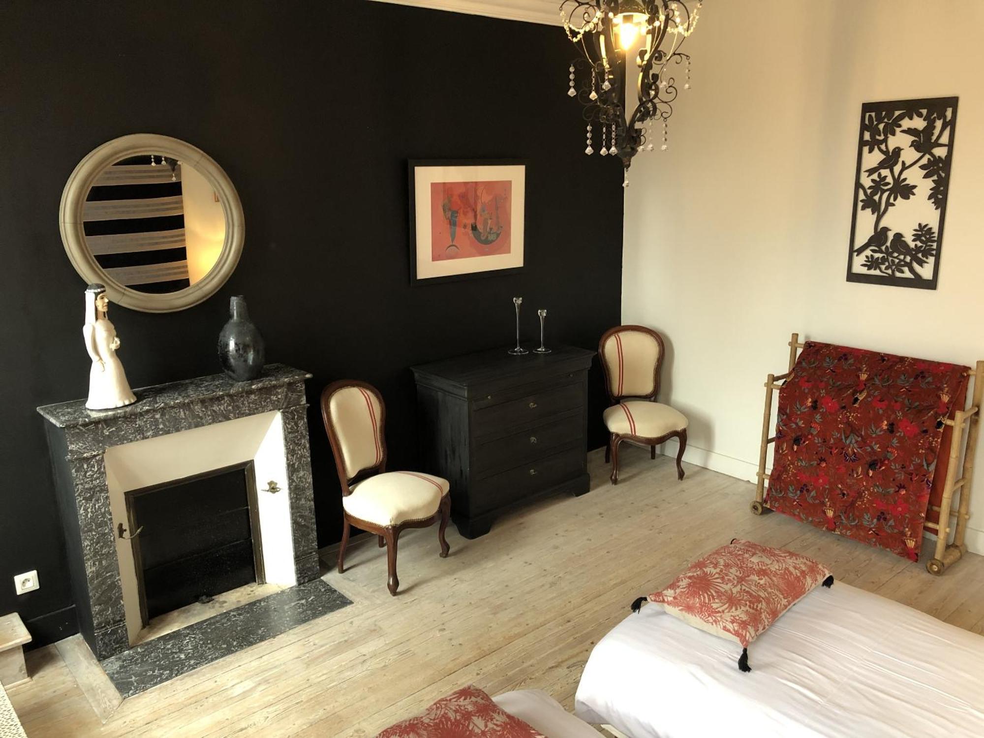 La Penesais Villa Beaumont-en-Véron Szoba fotó