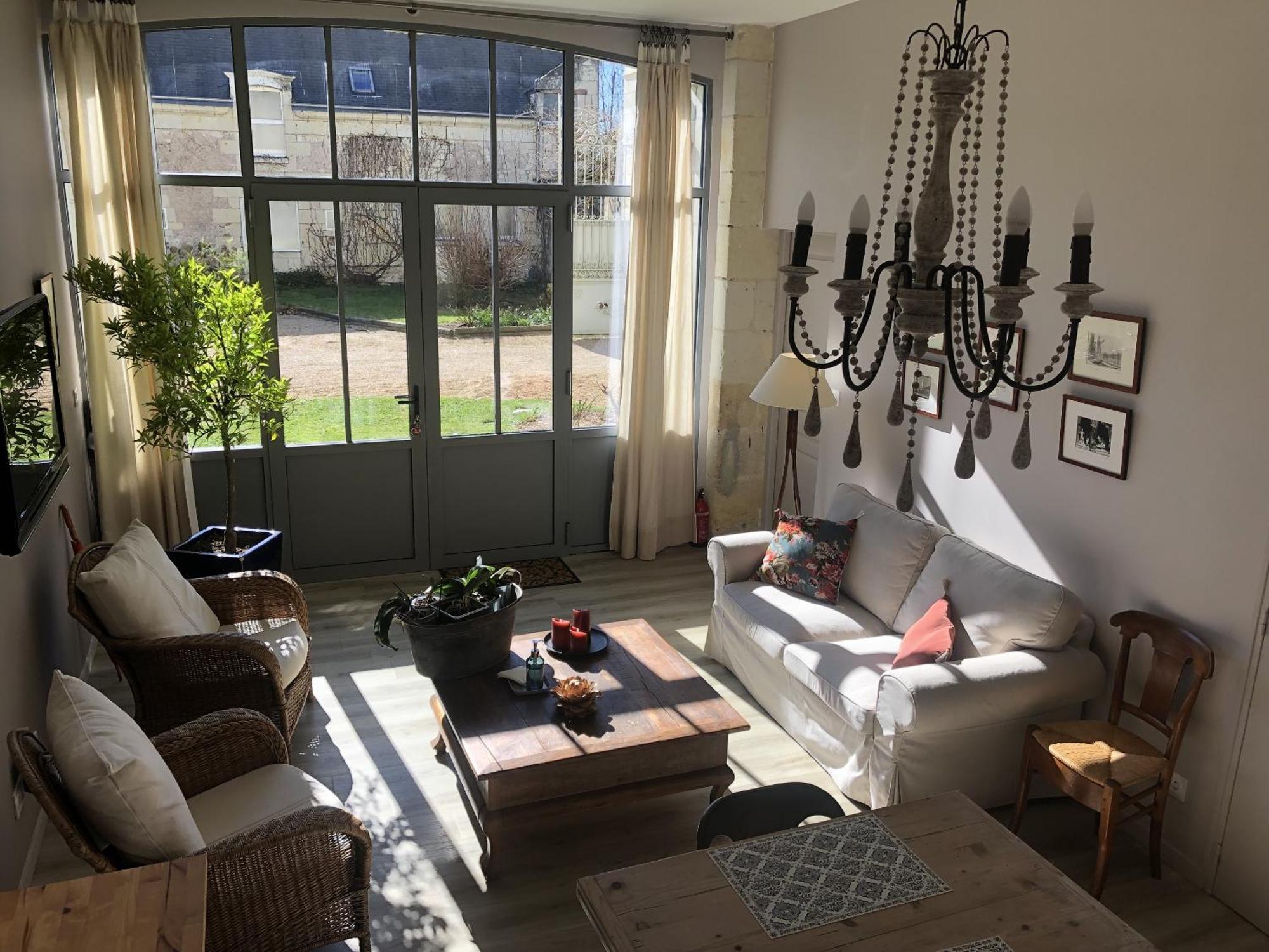 La Penesais Villa Beaumont-en-Véron Szoba fotó